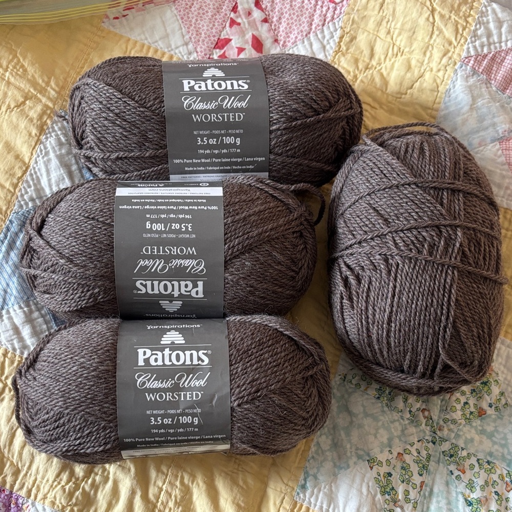 Patons Classic Wool Worsted Yarn